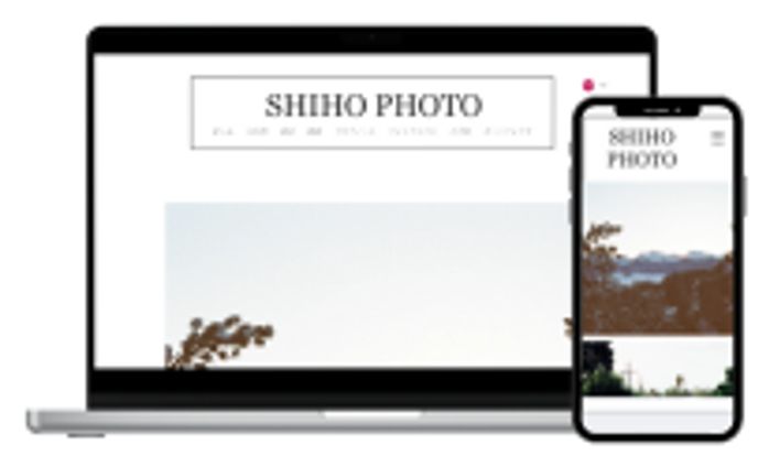 【SHIHO PHOTO様】ホームページ
