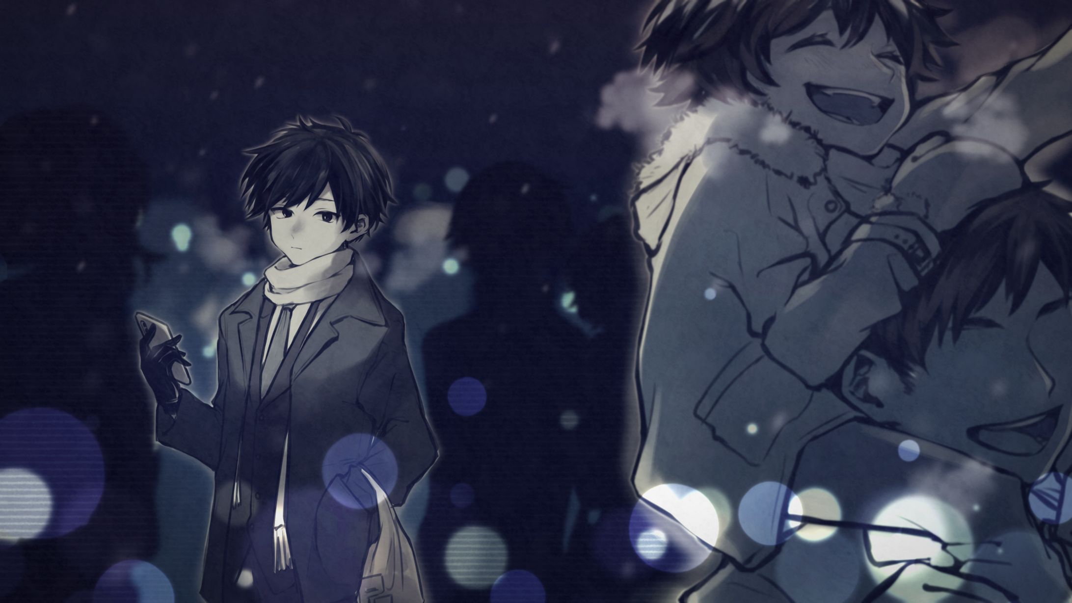 黒いサンタクロース/Odd Sun 動画用イラスト-1