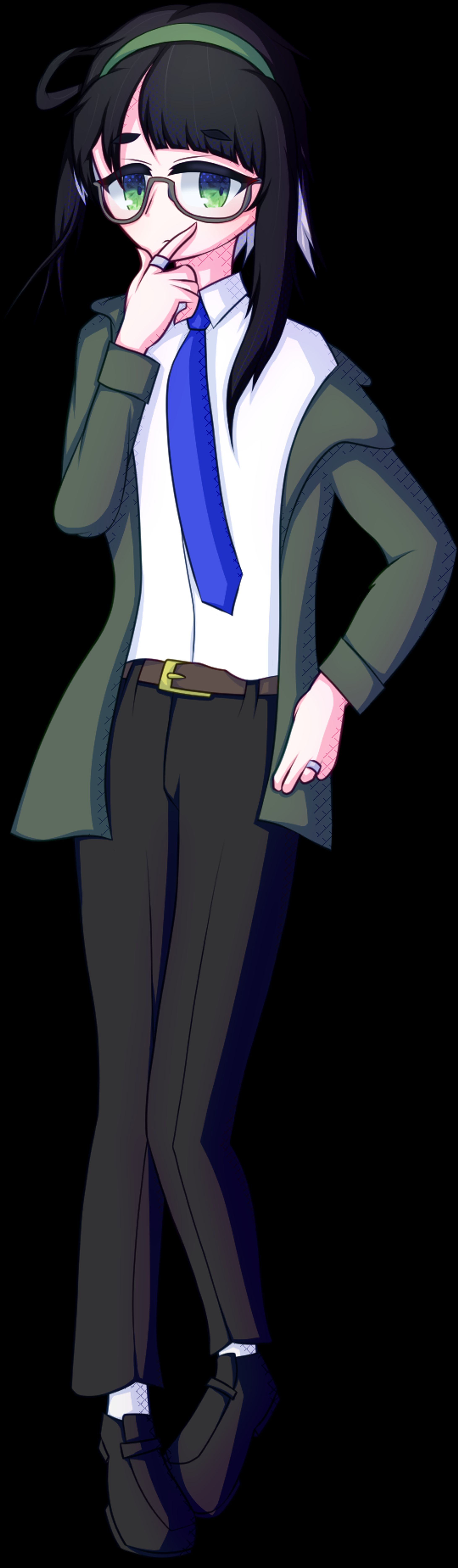 【イラスト】メガネをかけた男性【CoC】-1