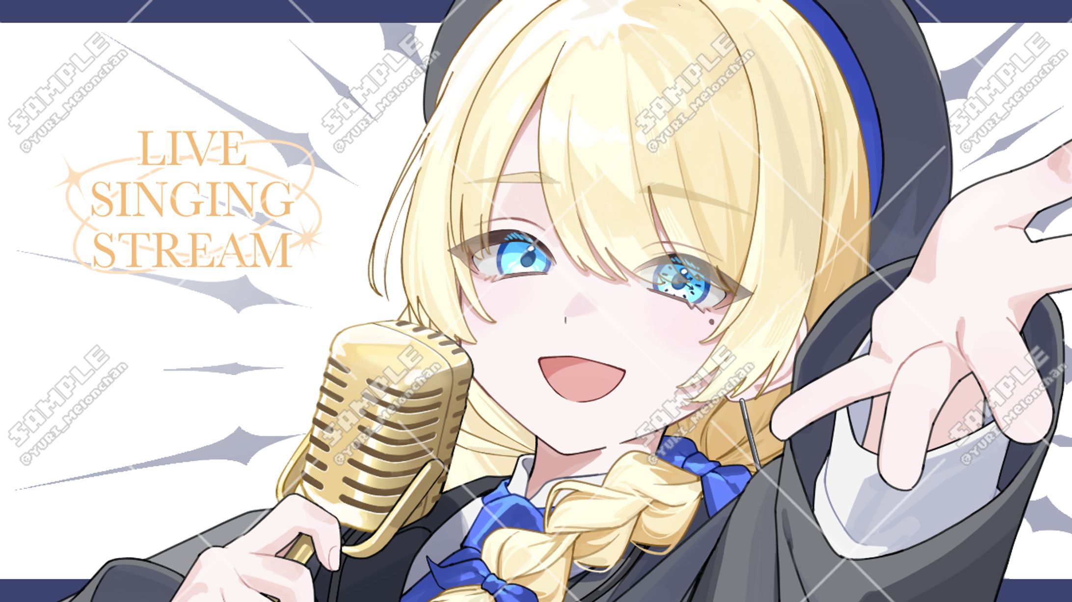 vtuber刻瑛ぱる様 サムネイルイラスト-1