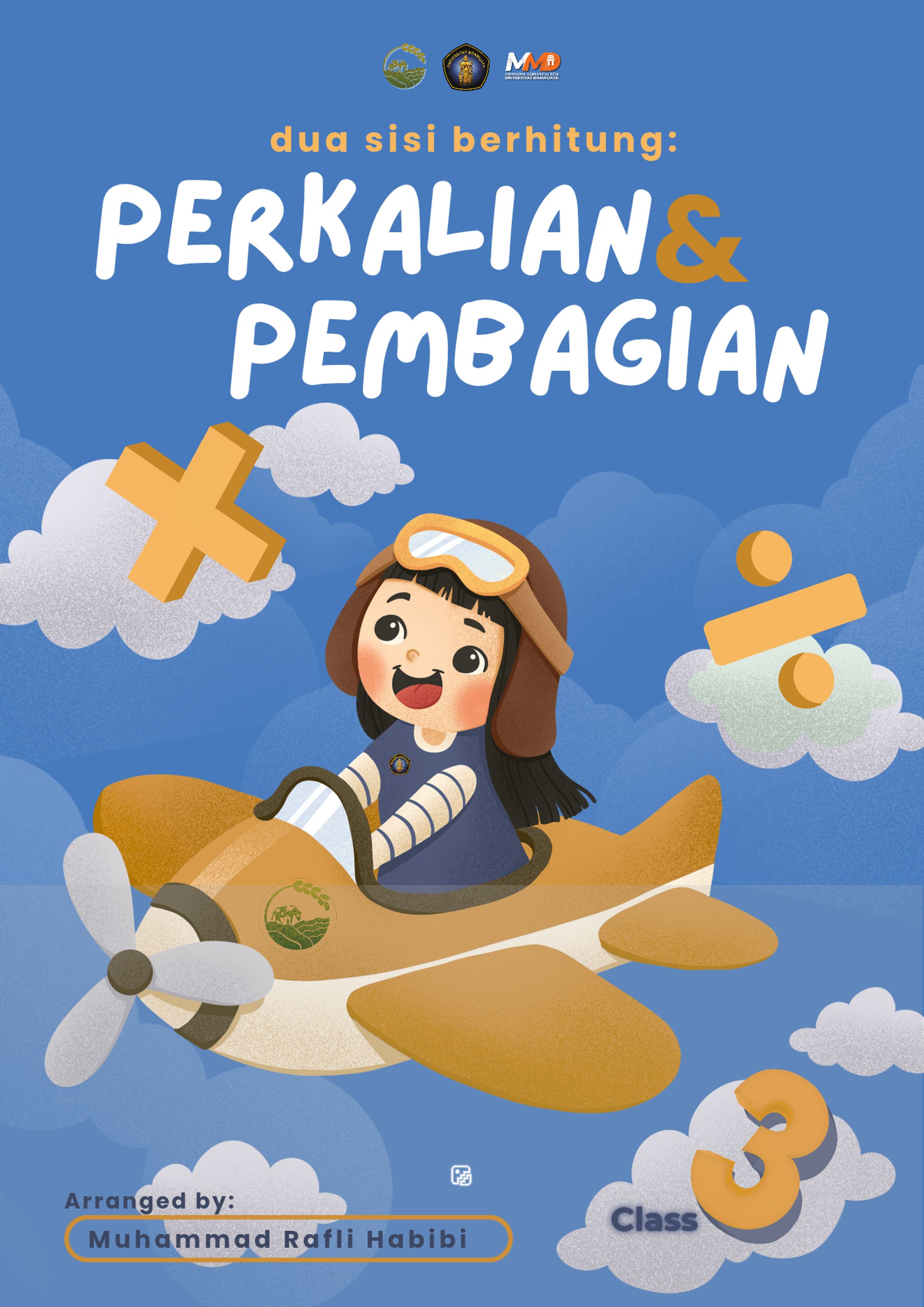 Cover Design Learning Module Mathematic Class 3-1