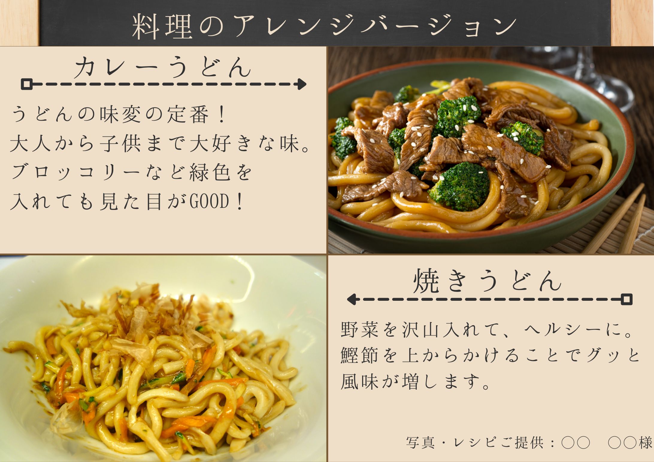 アレンジレシピ（A4）-1