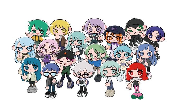 SDイラスト 似顔絵