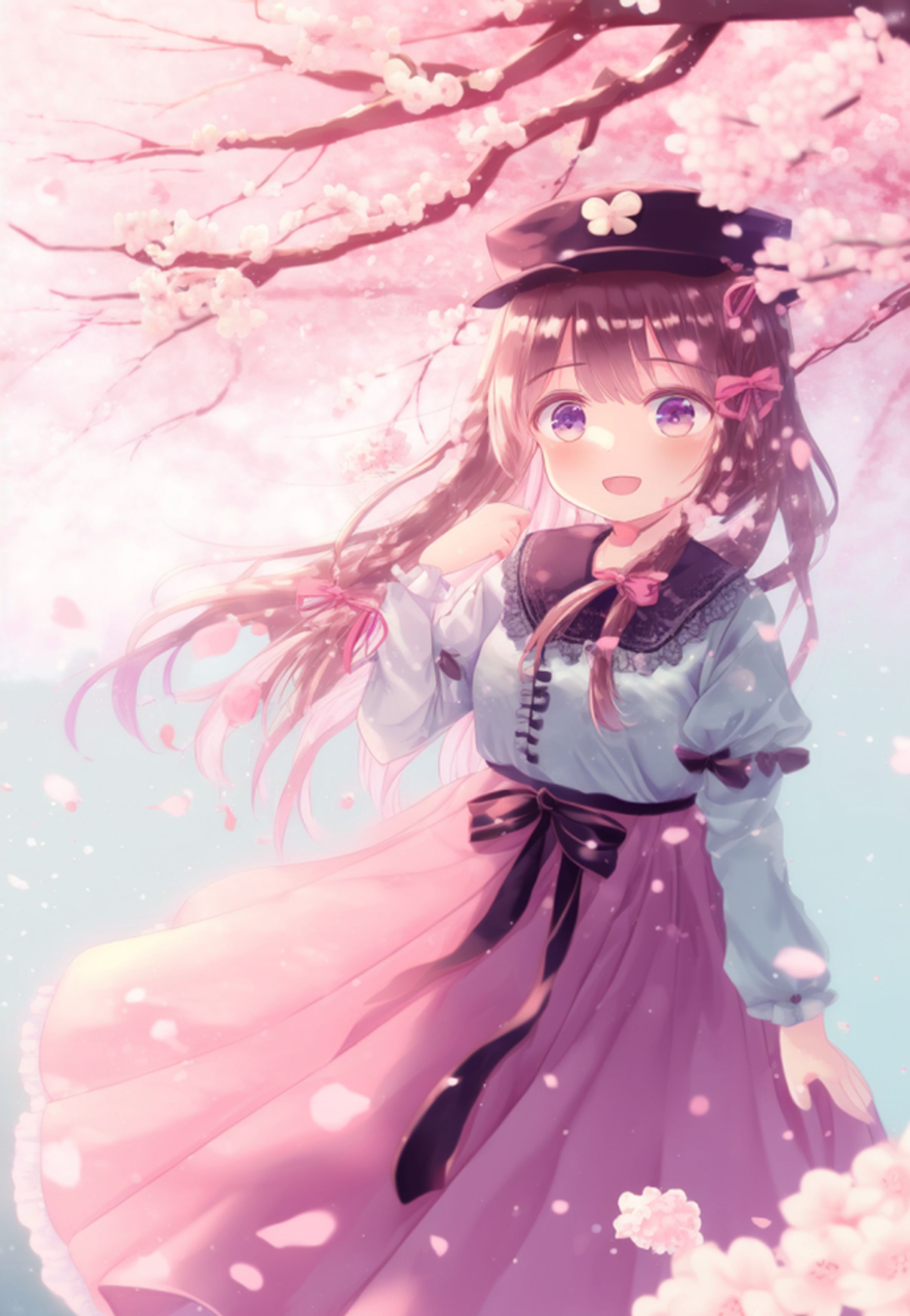 オリジナルイラスト(卒業シーズン)-1