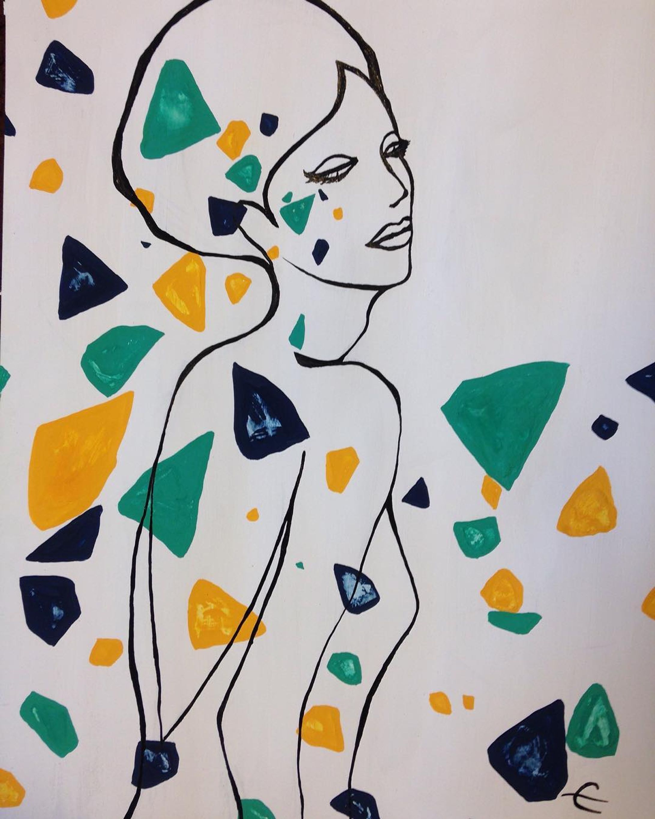 #woman #stone #tile #interior #fashion #art #illustration #ink #cafe #coffee #tea #london #tokyo #magazine #id #aperture #女性 
#ファッション #タイル 
#イラスト #アート #カフェ #東京 #インク #石 #プリズム #瞬き-1