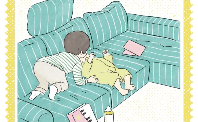 赤ちゃんとこどもイラスト④