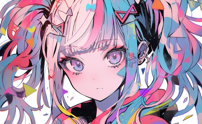 ツインテールの女の子