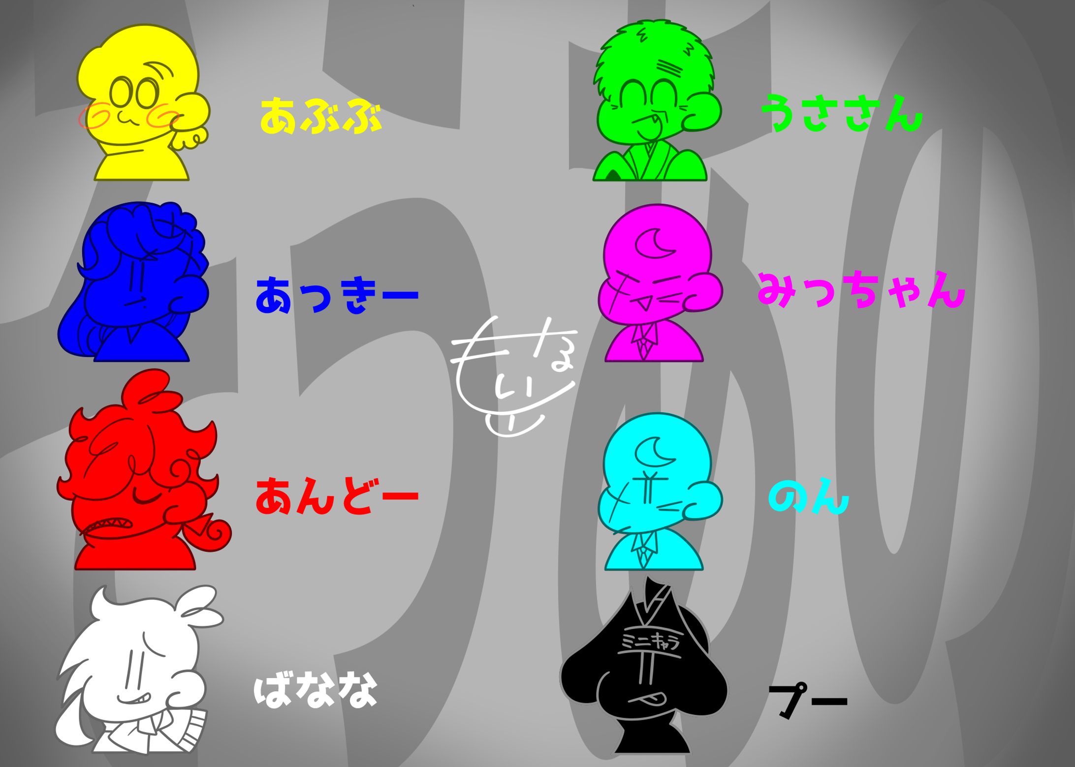 創作キャラ一覧-1