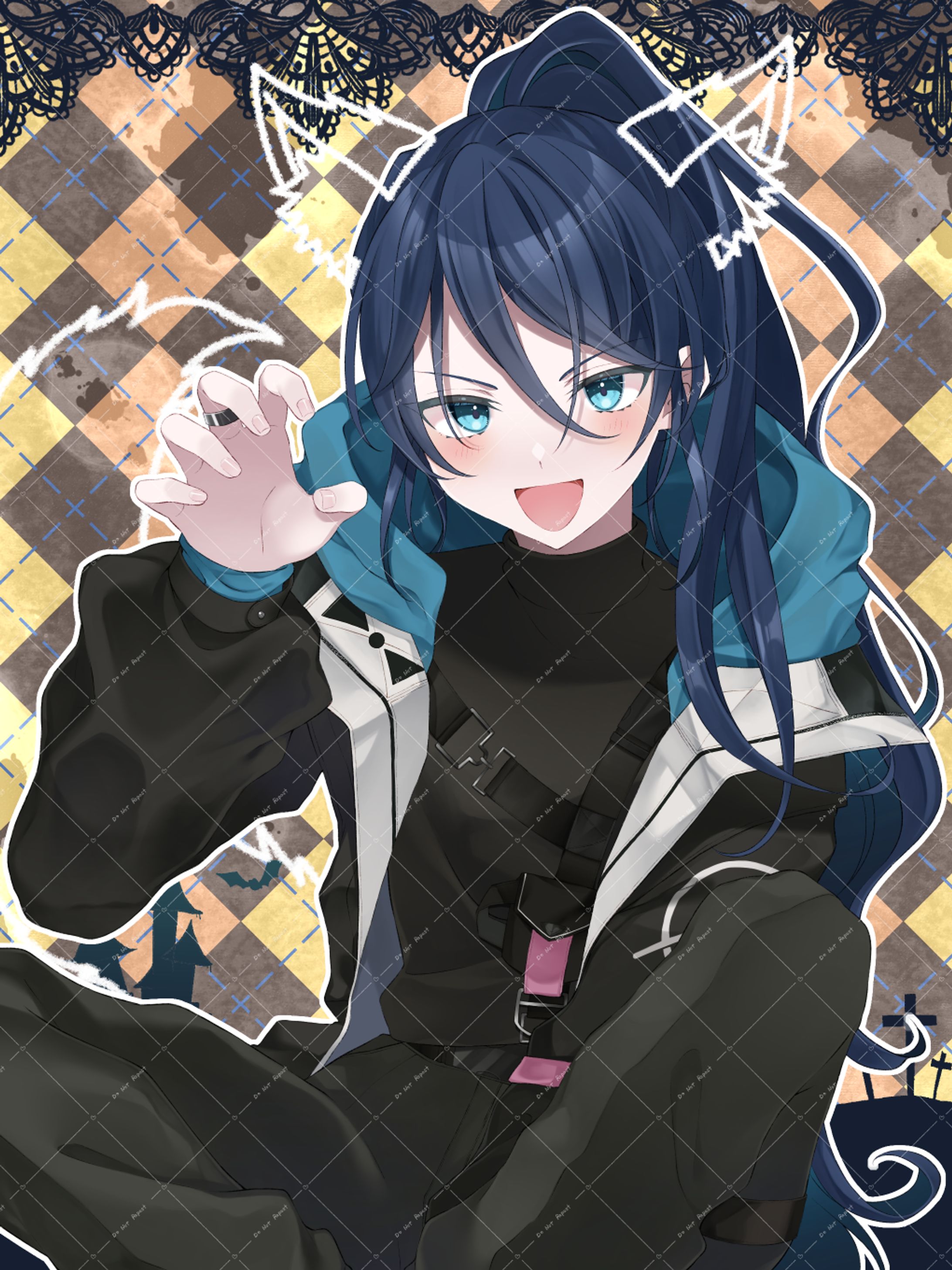 【works】夜久ネム様ハロウィンイラスト-1