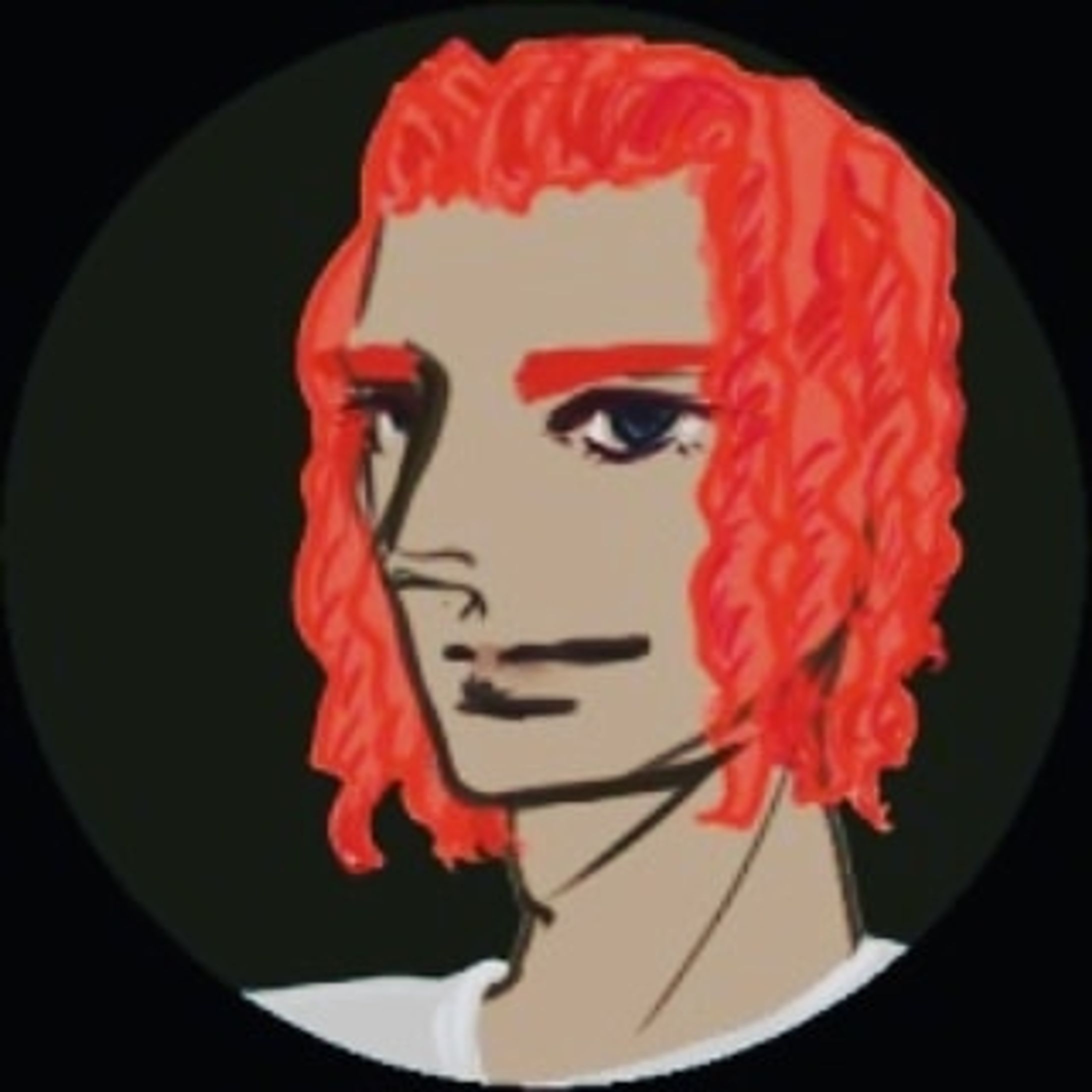 20210530. #ごりごりごりっと芯減らし訓練 #originalcharacter アラン、トウ、ショーン、逅希、ちょんまげけん兄フェード加工、WordPress妄想文字起こし倉庫吹き出し用暫定アイコン。#ARTISUL #clipstudiopaint #digitalillustration-1