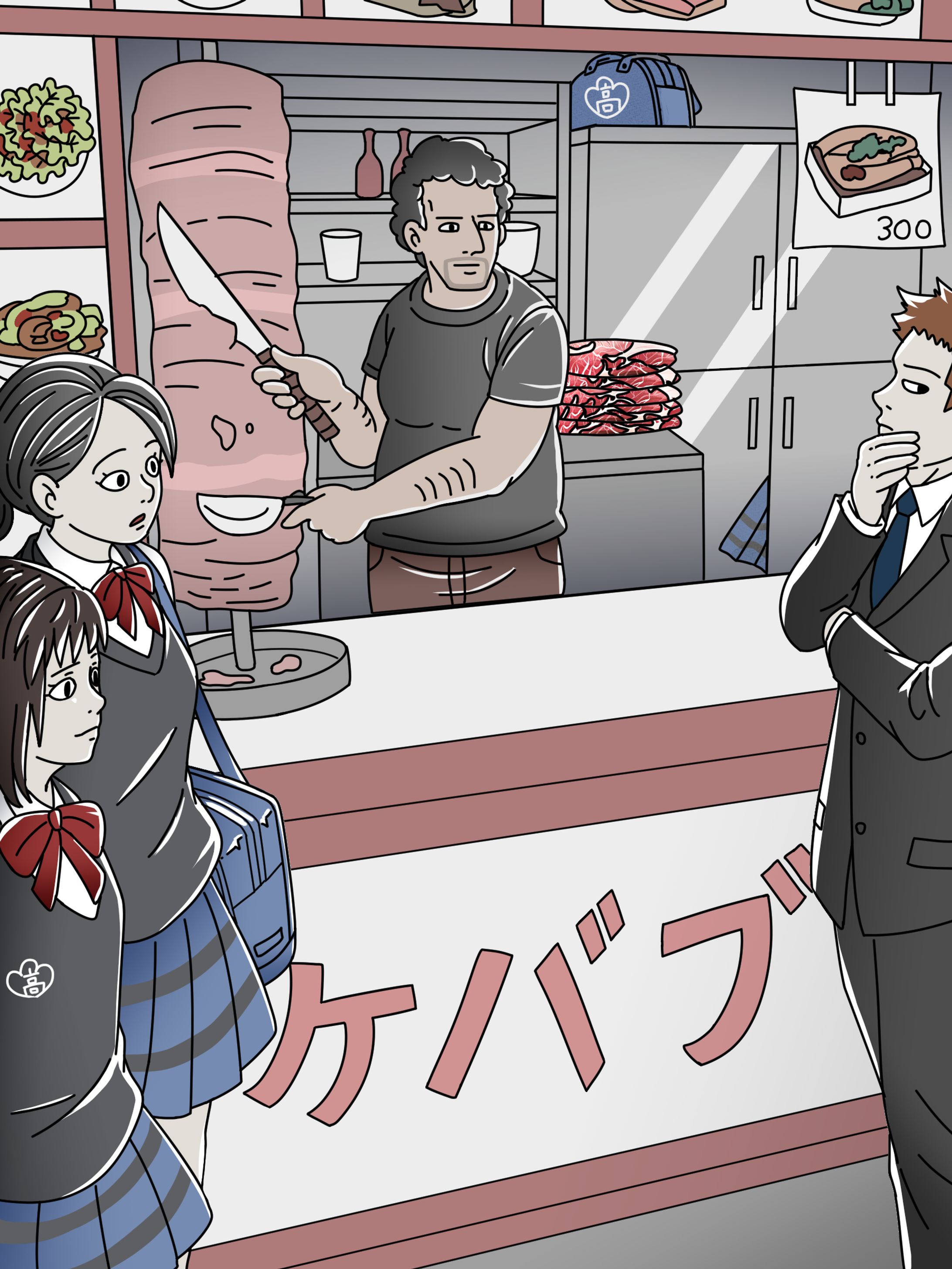 スマホゲームイラスト-1