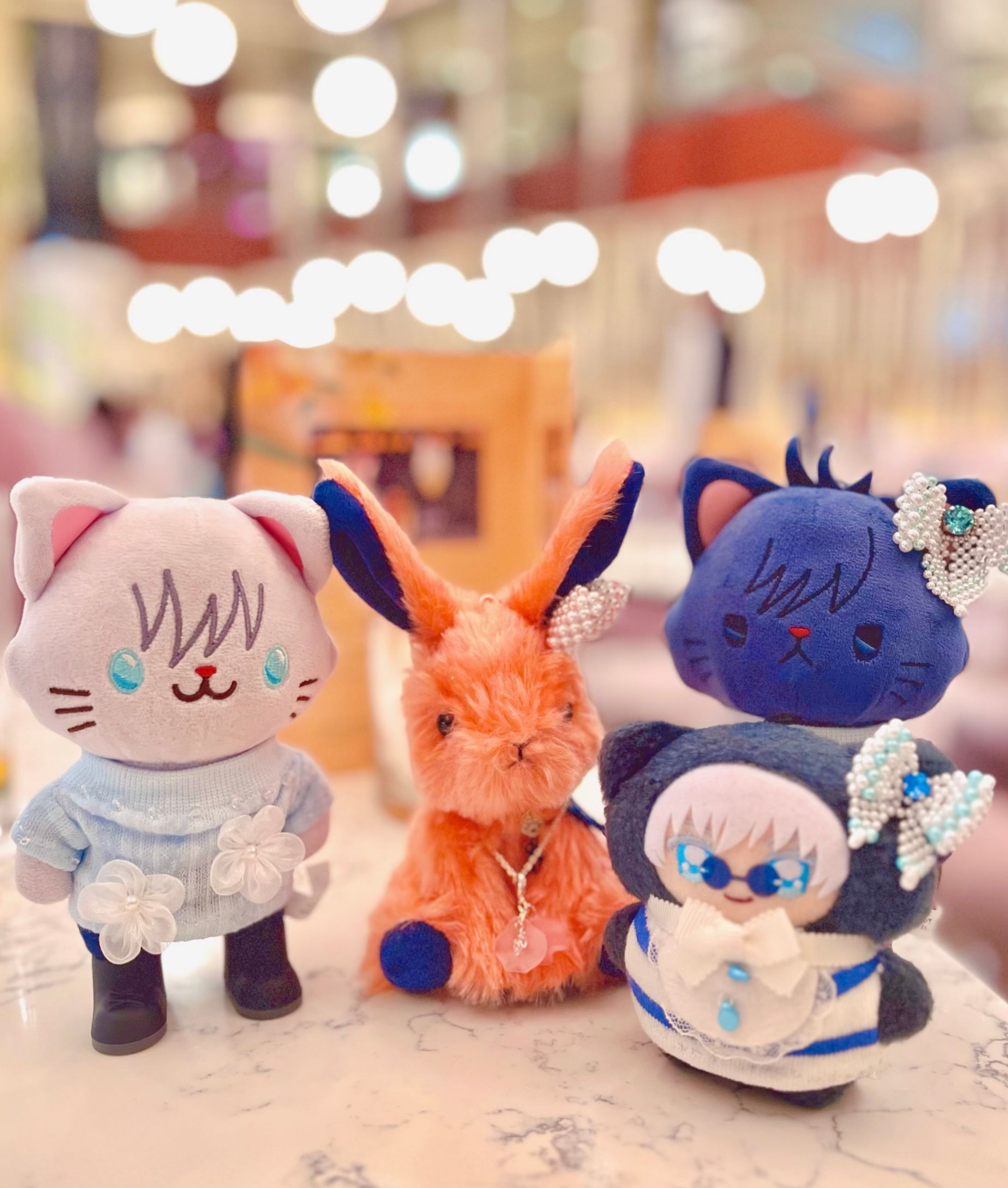 うさぎと猫のアフタヌーンティー-1