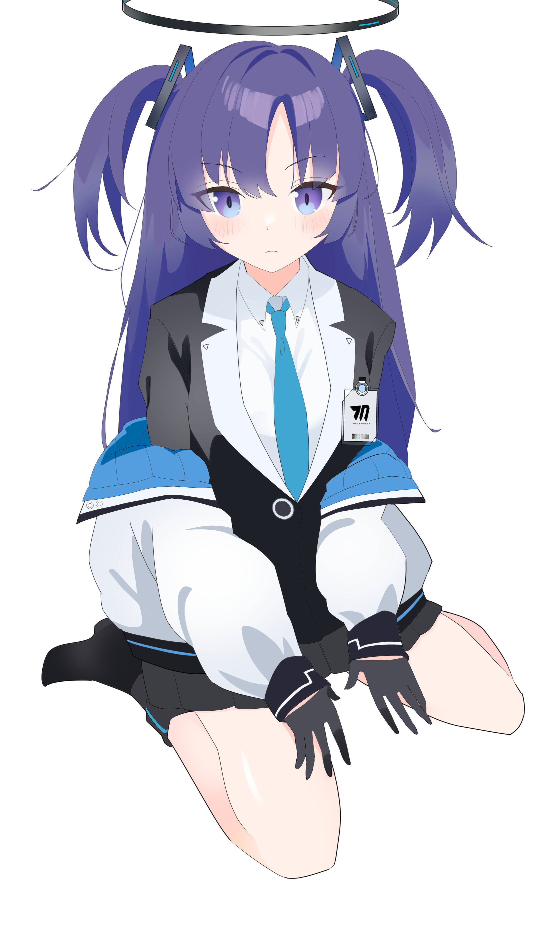 ユウカ　ぺちゃんこ座り-1