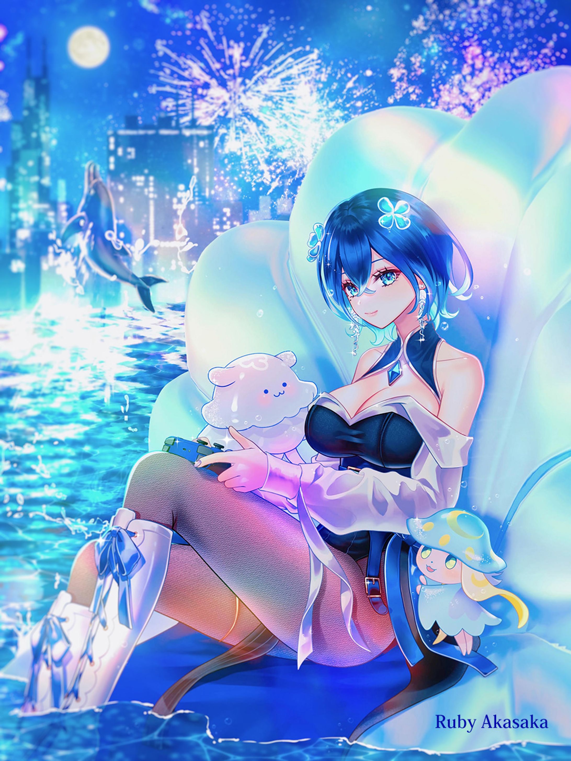 bloom様 Commissionイラスト-1