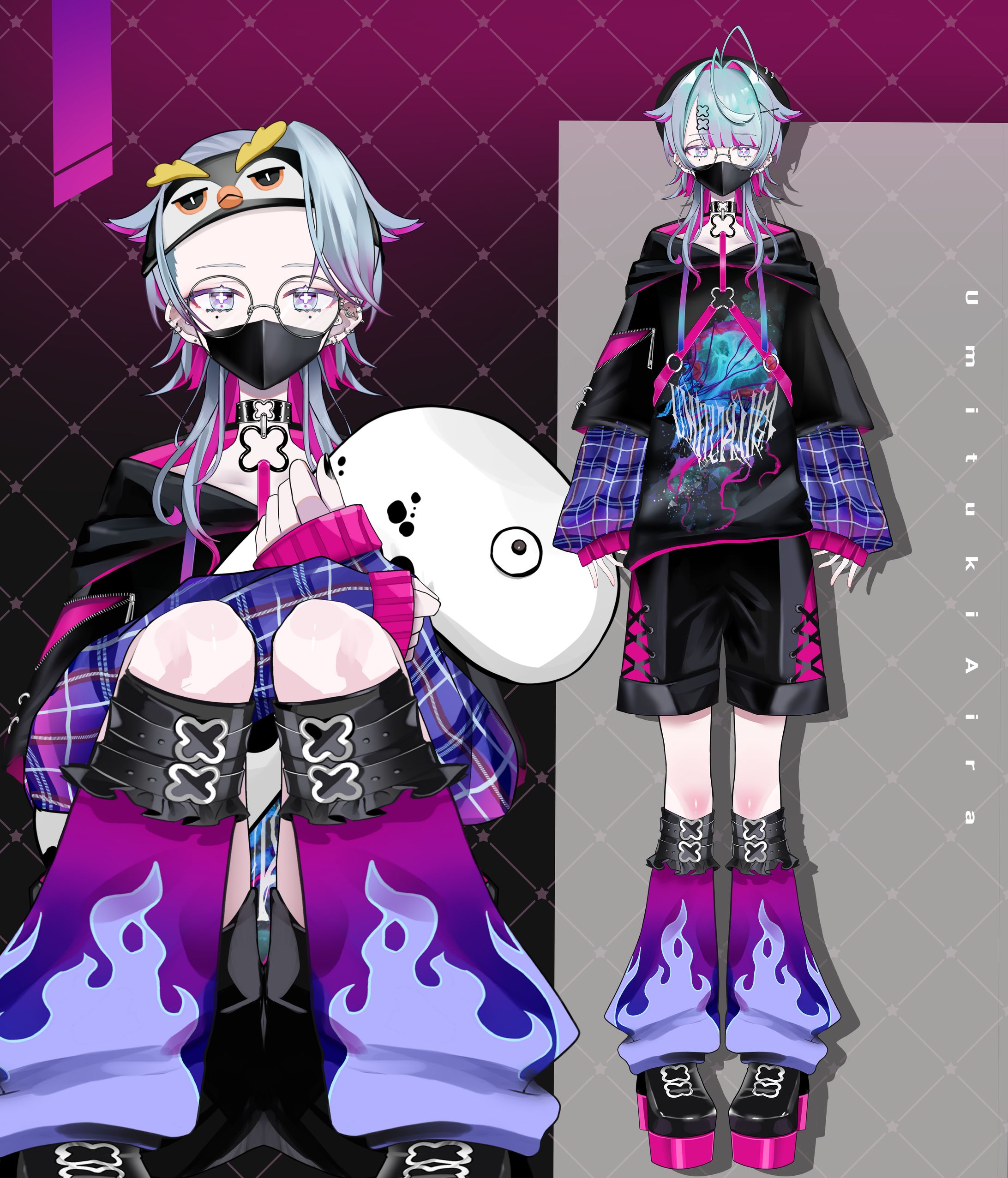 【vtuberデザイン】海月愛蘭様 新衣装-1