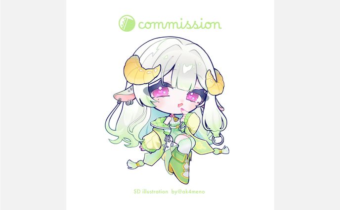 skeb / SDイラスト