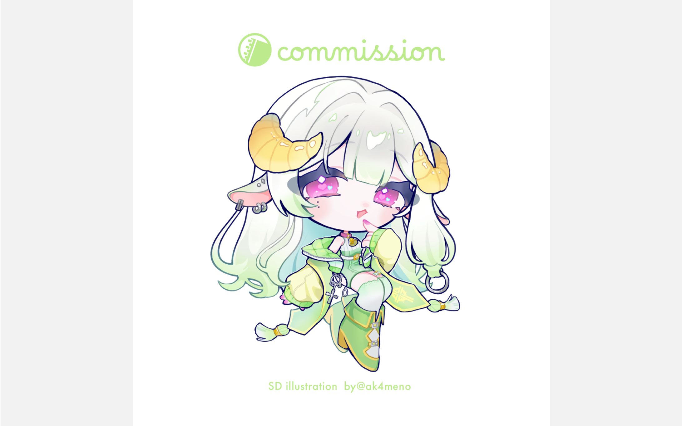 skeb / SDイラスト-1