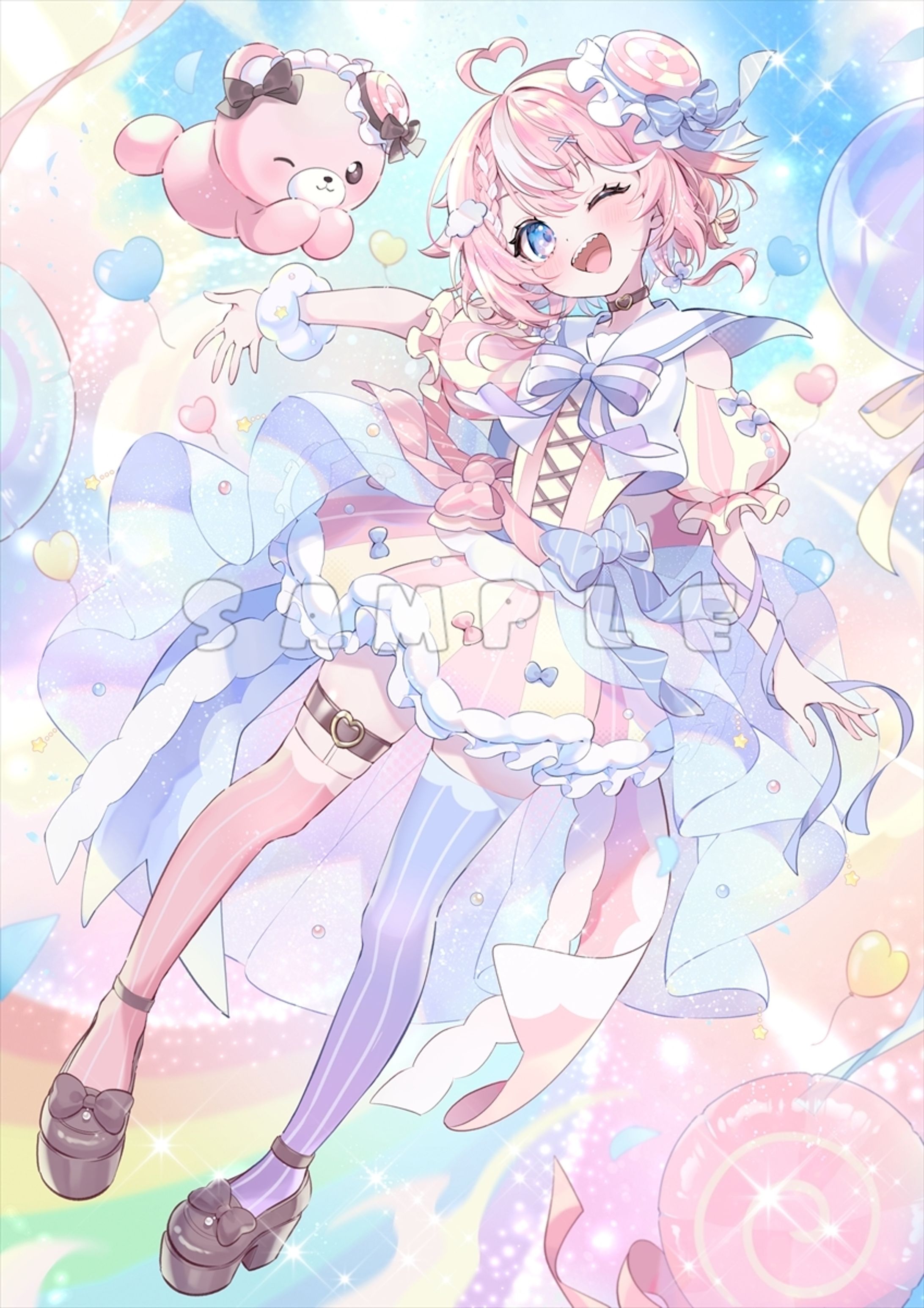 空雅しえる様　周年記念イラスト-1