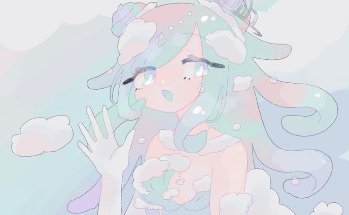 配信OPED用パーツ分イラスト