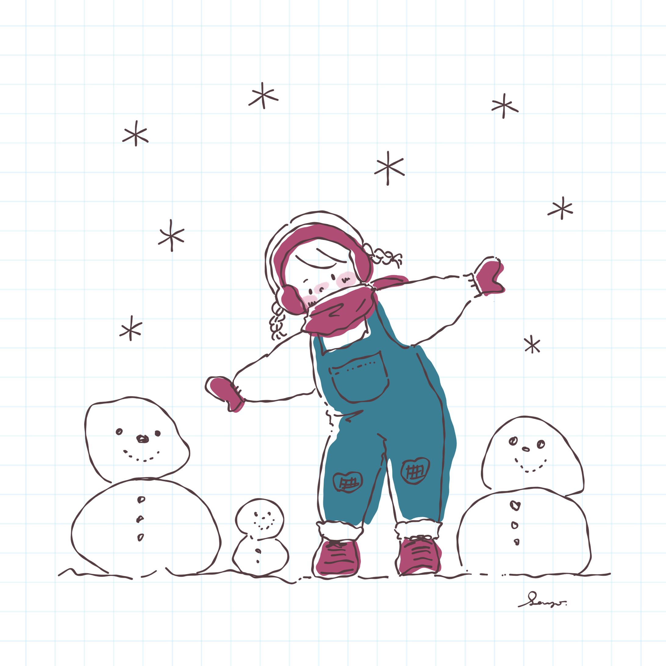 ゆきあそび-1