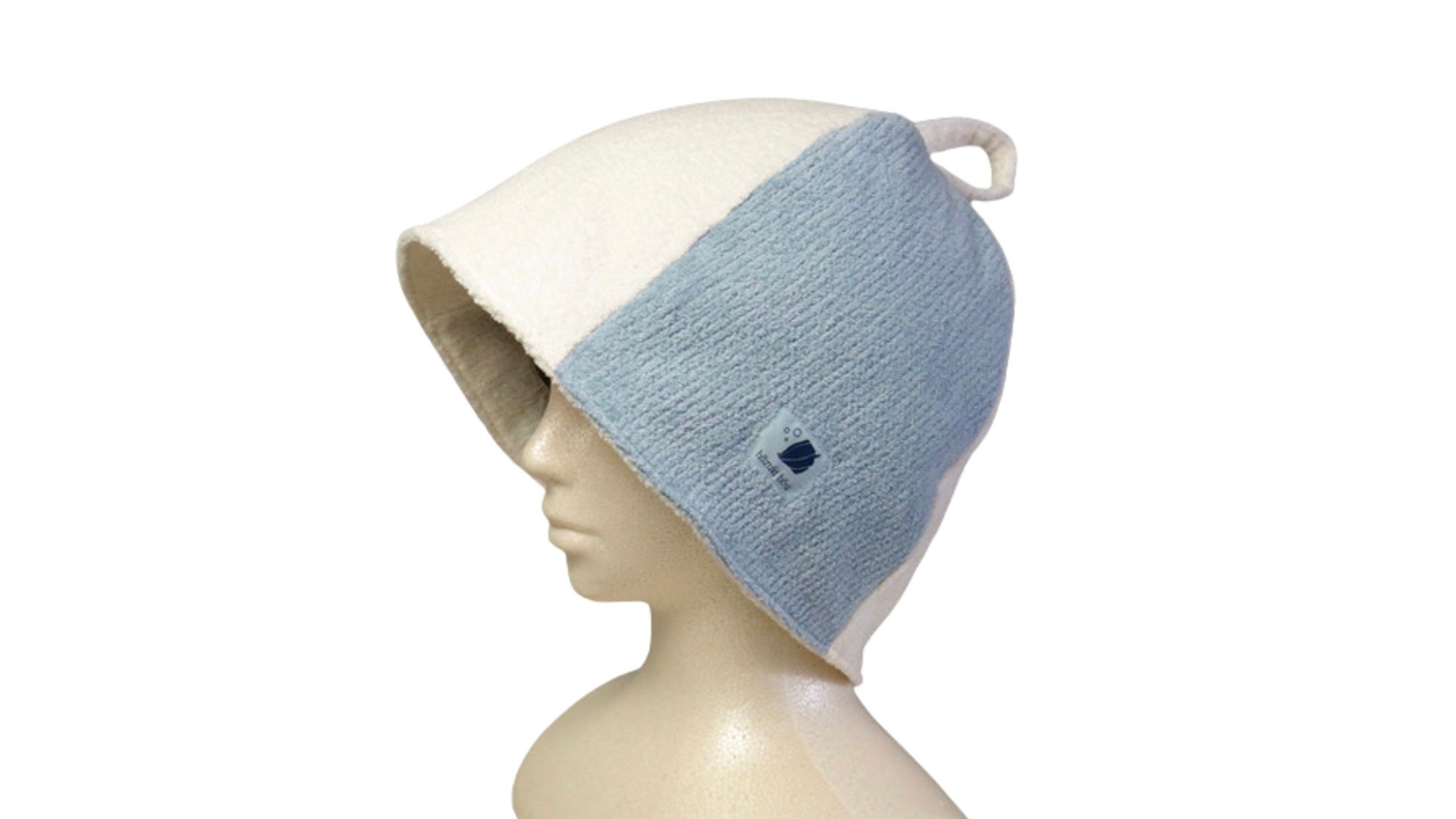 ツートンカラー サウナハット　リバーシブル-1