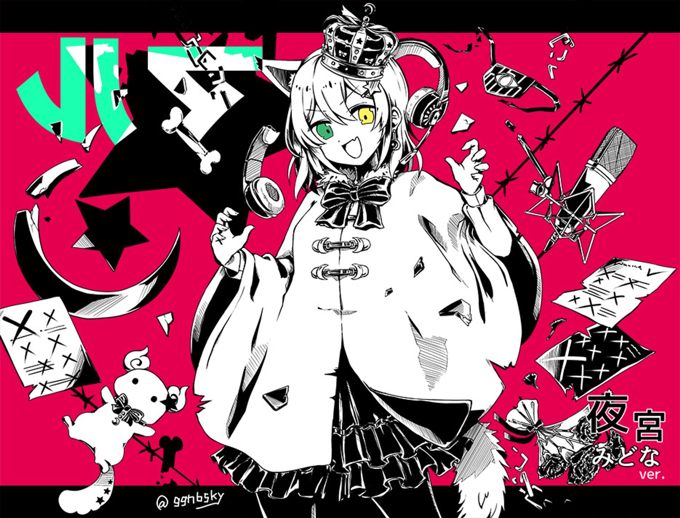 【MV用イラスト】夜宮みどな様-1