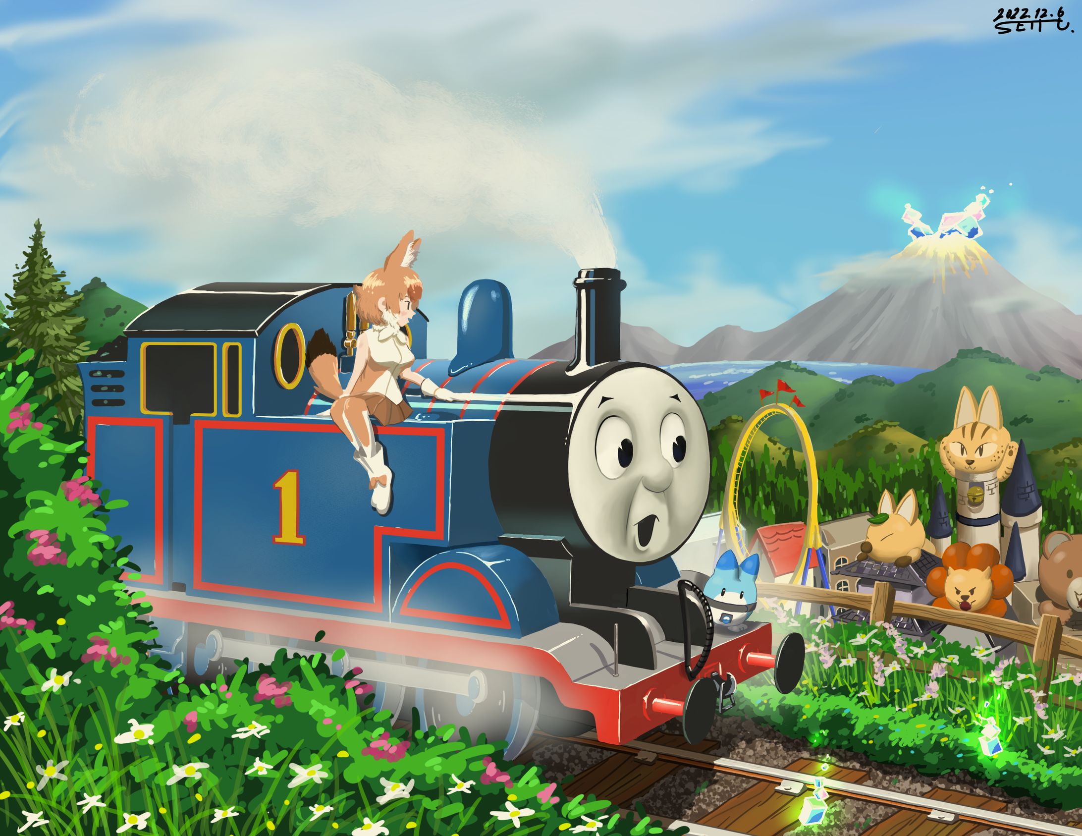 鉄道 ファンアートまとめ(絵柄寄せ)-1