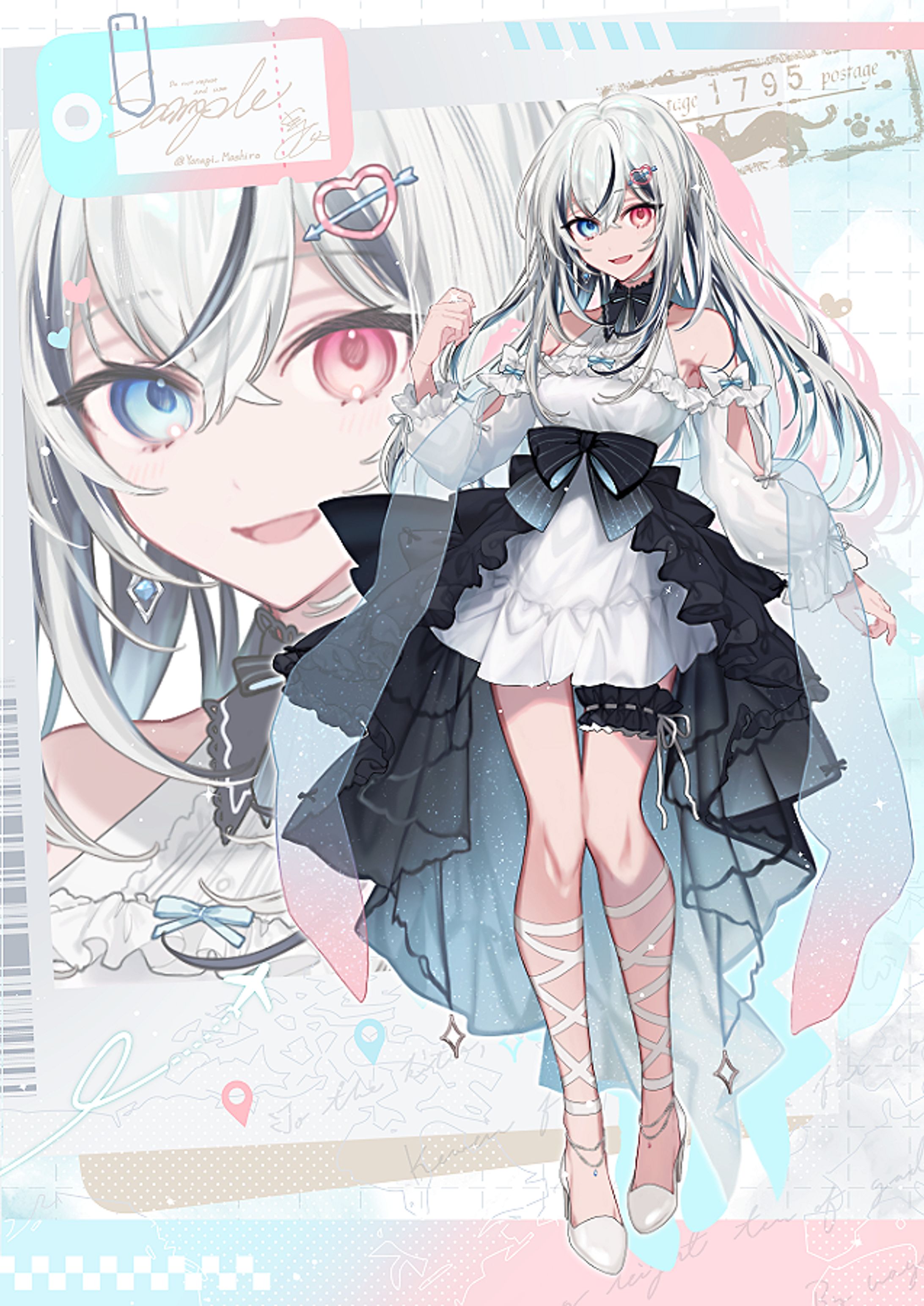 【お仕事】夜凪ましろ 様　キャラクターデザイン&立ち絵-1