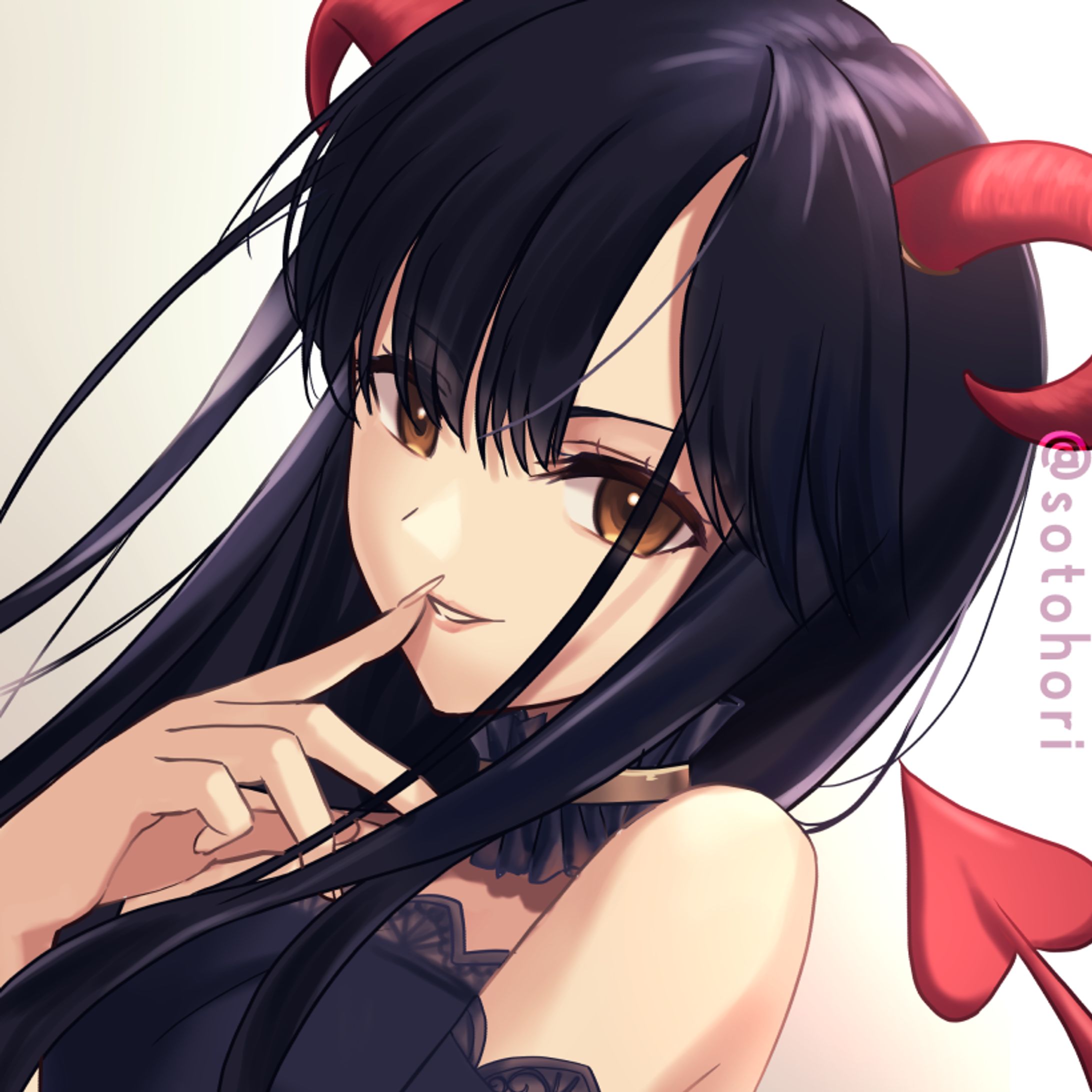 ヴィランな女性イラスト-1