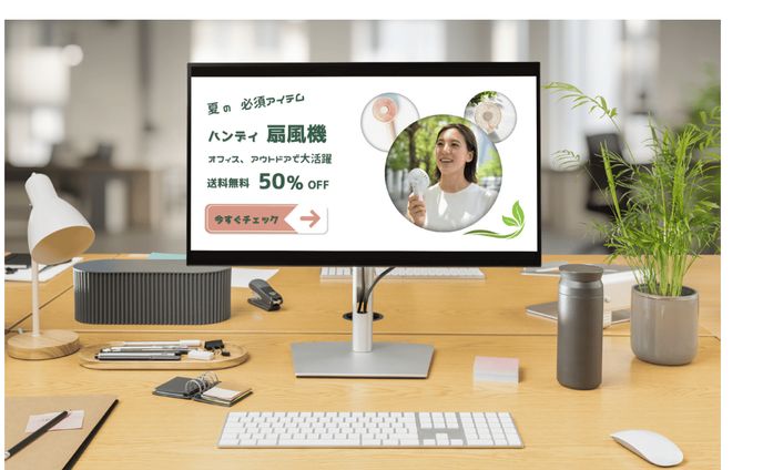 ハンディ扇風機