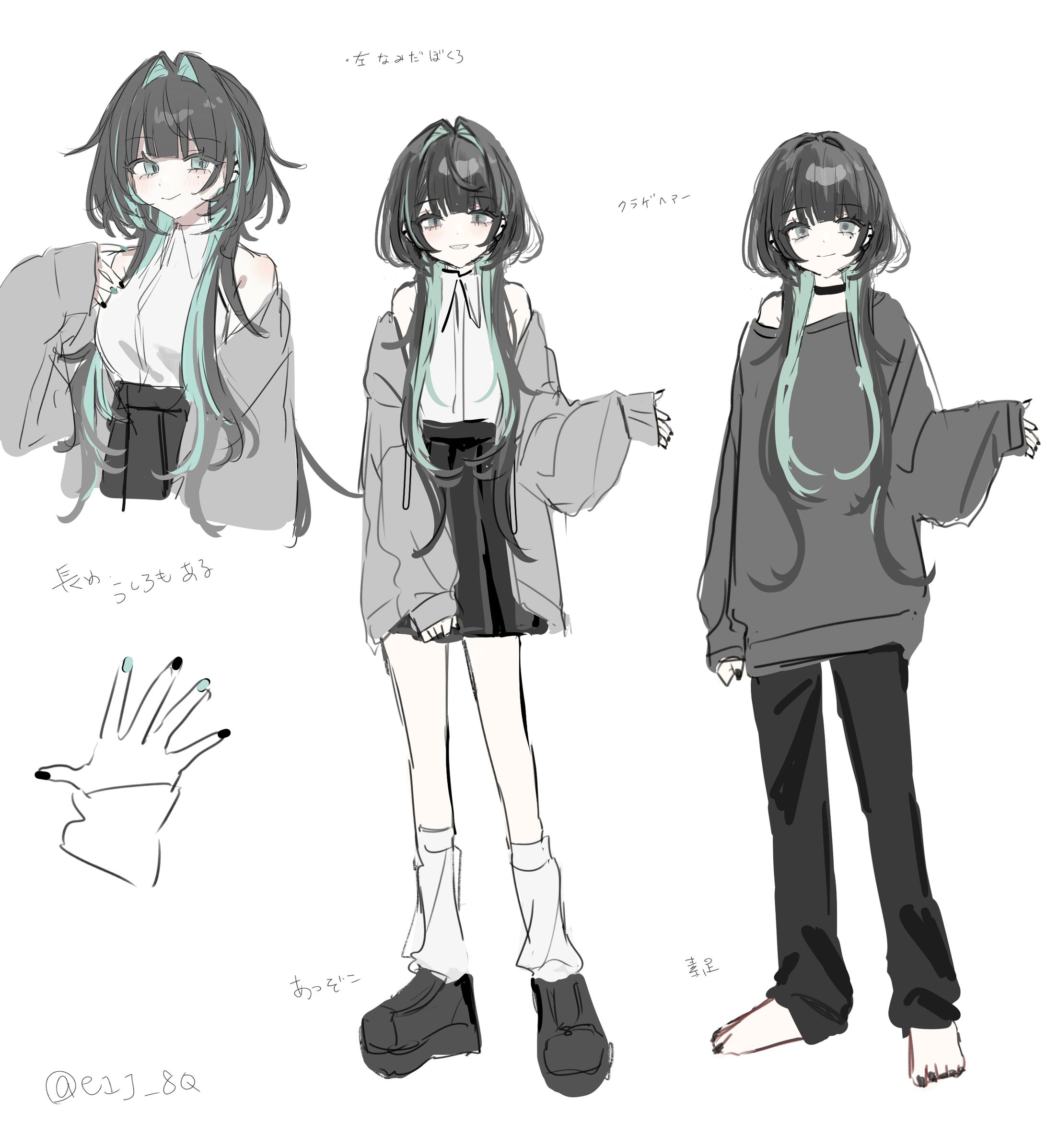 【個人依頼】TRPGキャラクターデザイン-1