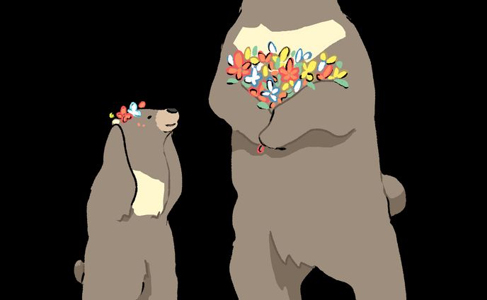 クマの親子