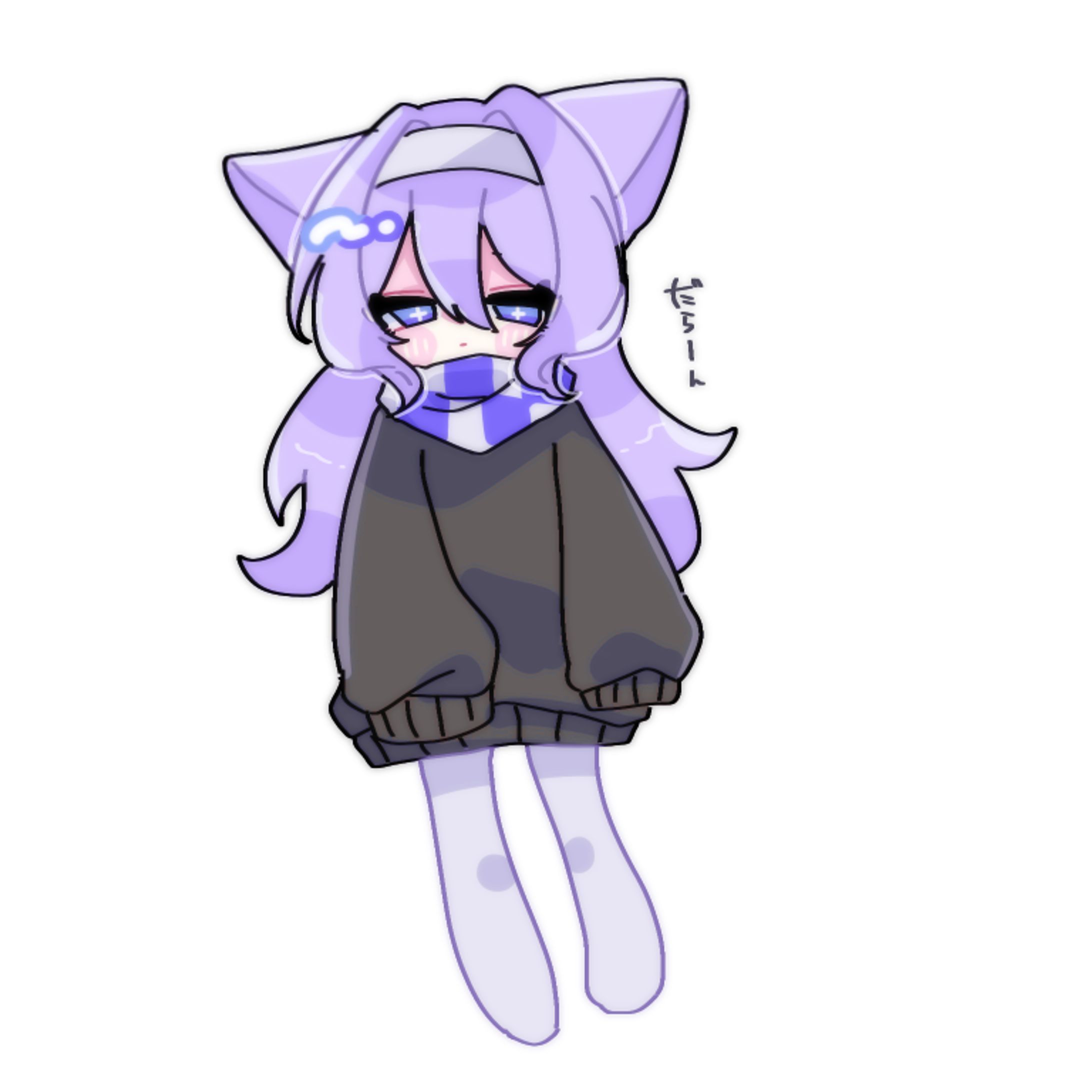 ミニキャラ(絵柄練習中)-1
