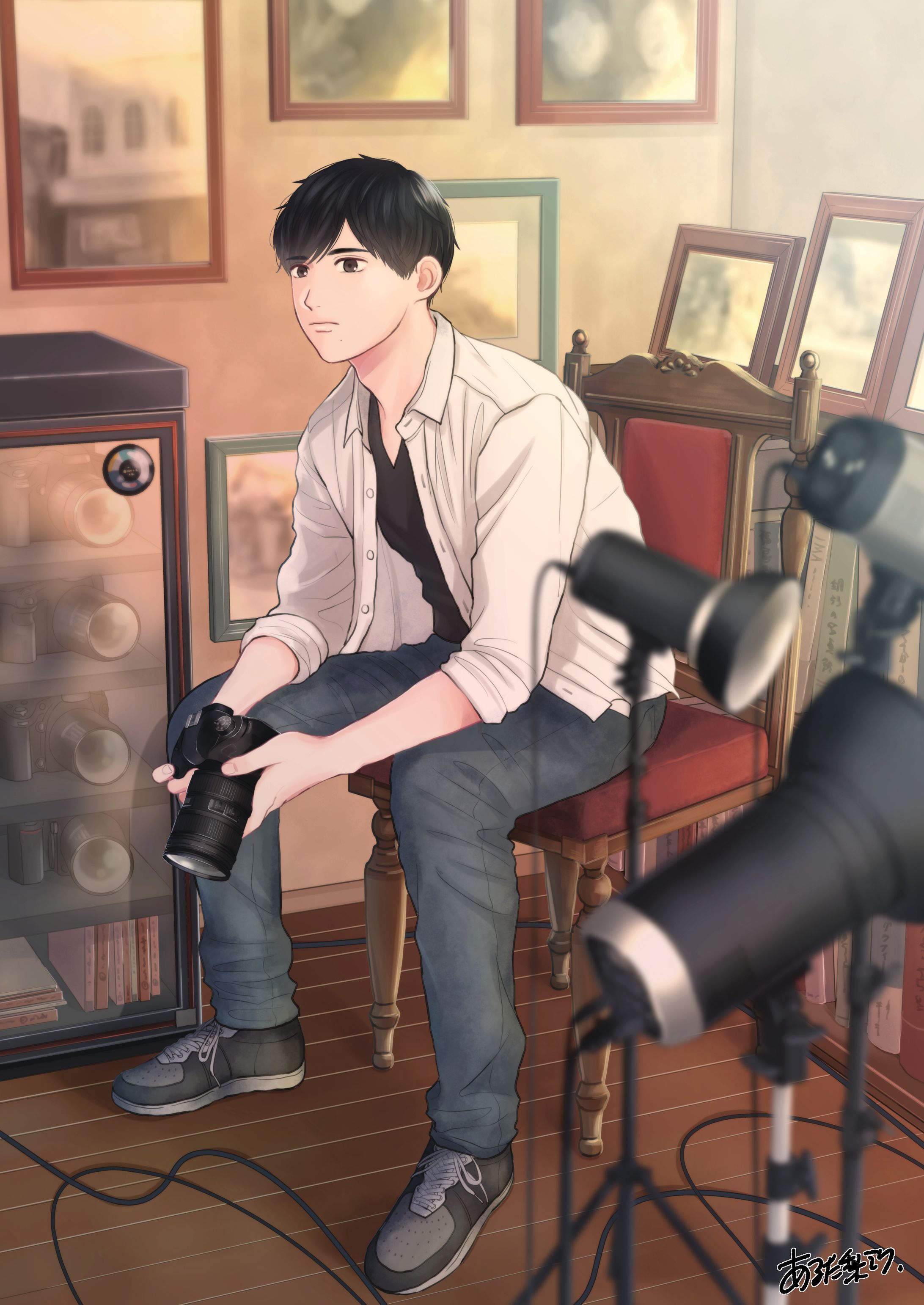 明日を綴る写真館/単行本/口絵等-1