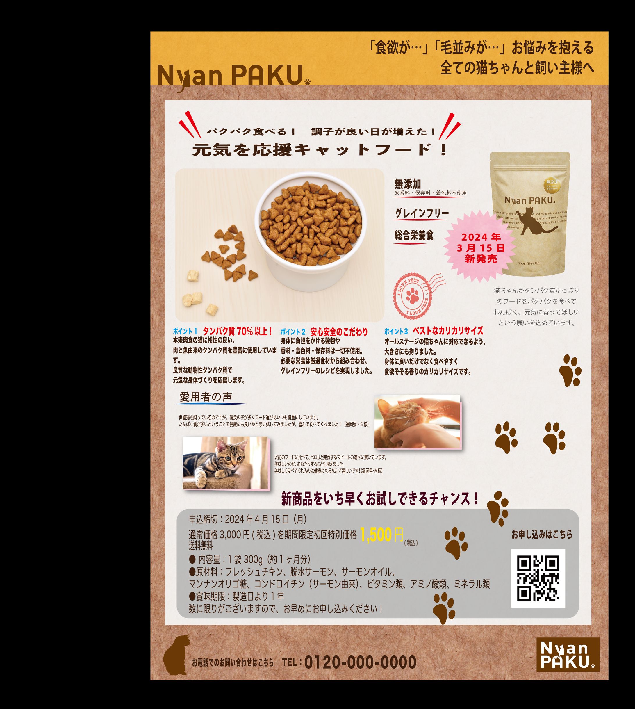 キャットフードチラシ-1