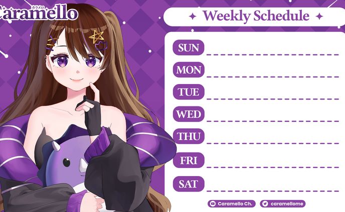 [Schedule] Caramello Ch. 