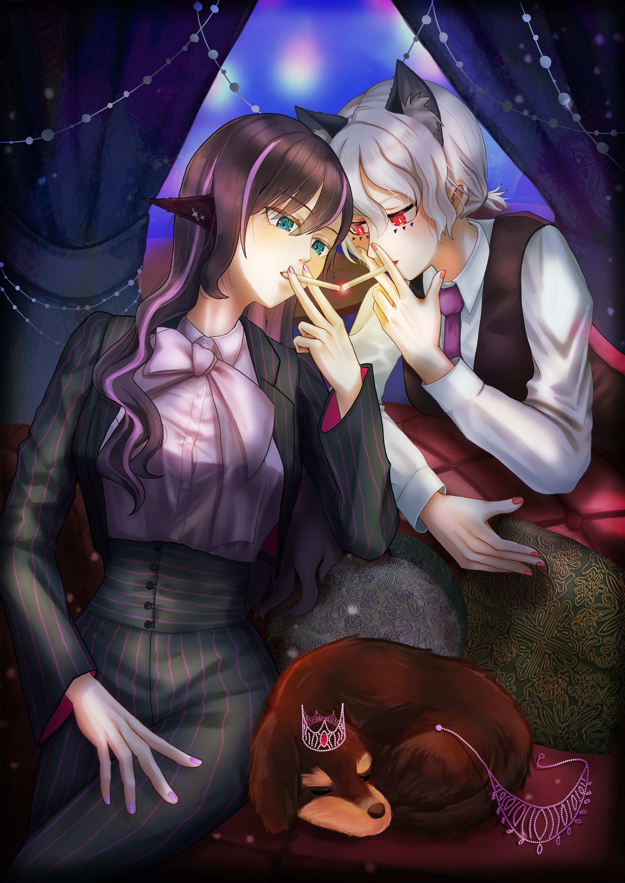 【九重柚莉愛様】シガレットキス-1