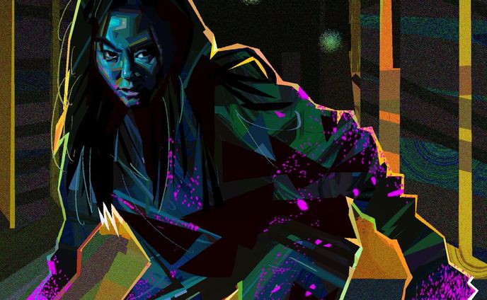 I love the way frenchie says 
“ KIMIKO “ 
@karenfukuhara
.
.
.
#painting #paintingart #theboys #heavypaint #heavypaintapp #portrait #portraitpainting #filmstudy