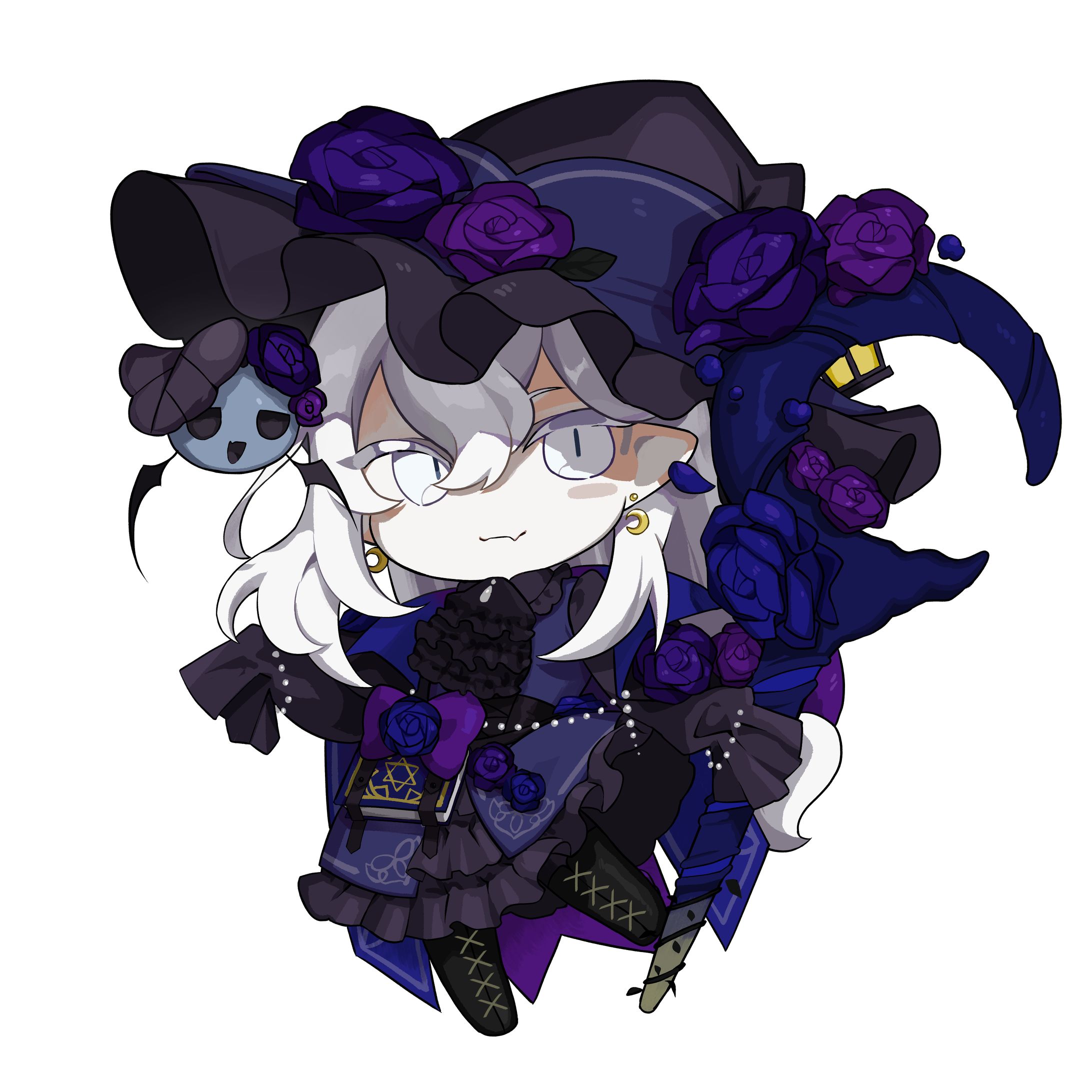 【ご依頼】SDイラスト_ロウィナ・トリウィア 様-1