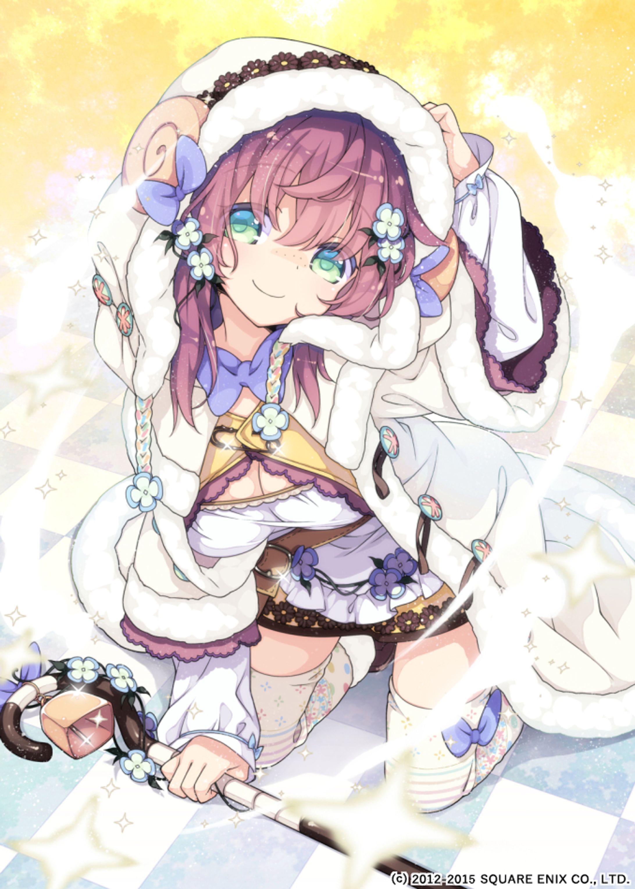 スクウェア・エニックス『拡散性ミリオンアーサー』キャラクターイラスト-1