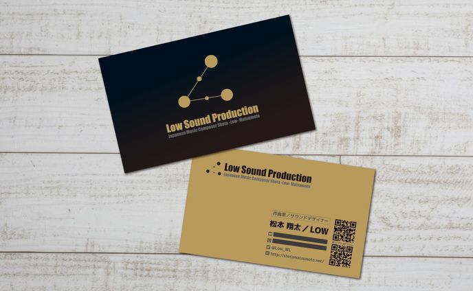 Low/松本翔太さん ロゴ/名刺