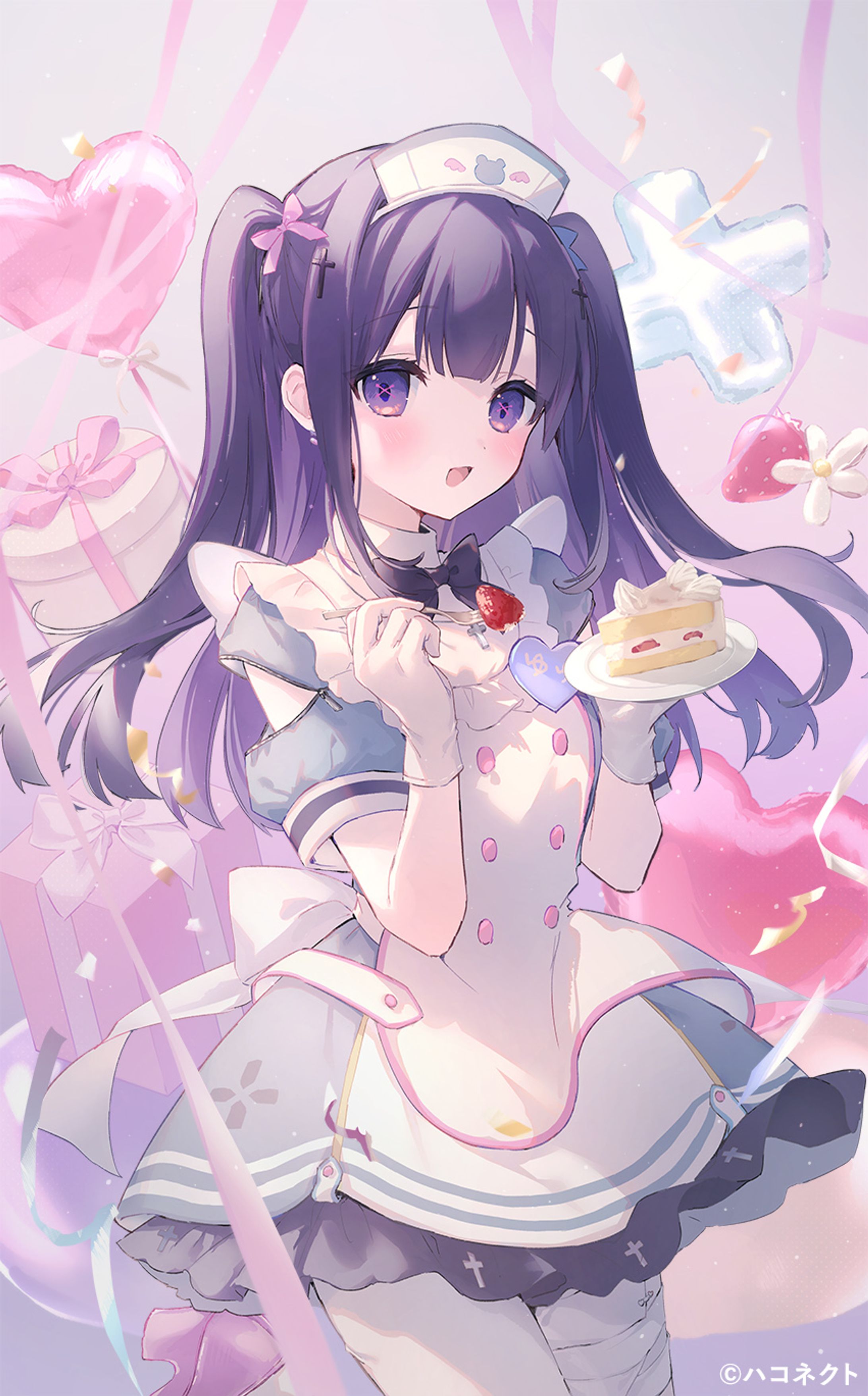 「ハコネクト」叶望ゆゆ様 誕生日記念グッズイラスト-1