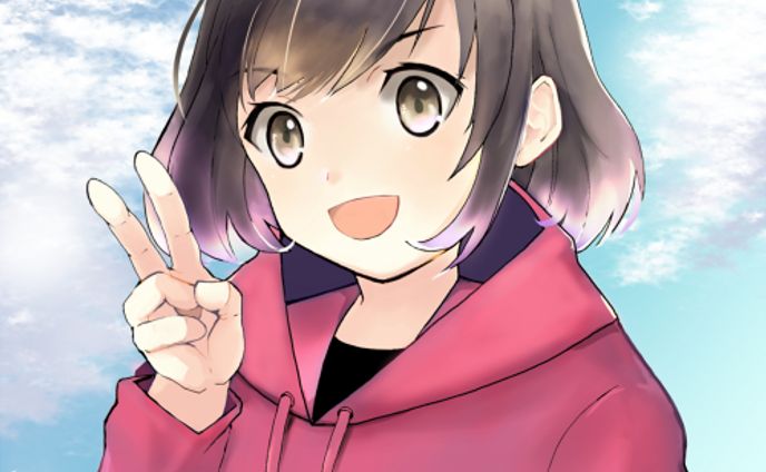 黒髪ボブ・猫耳・パペット