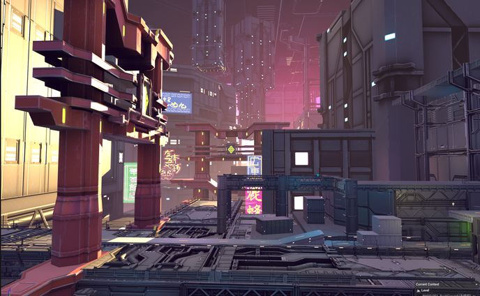 現在開発中の横アクション