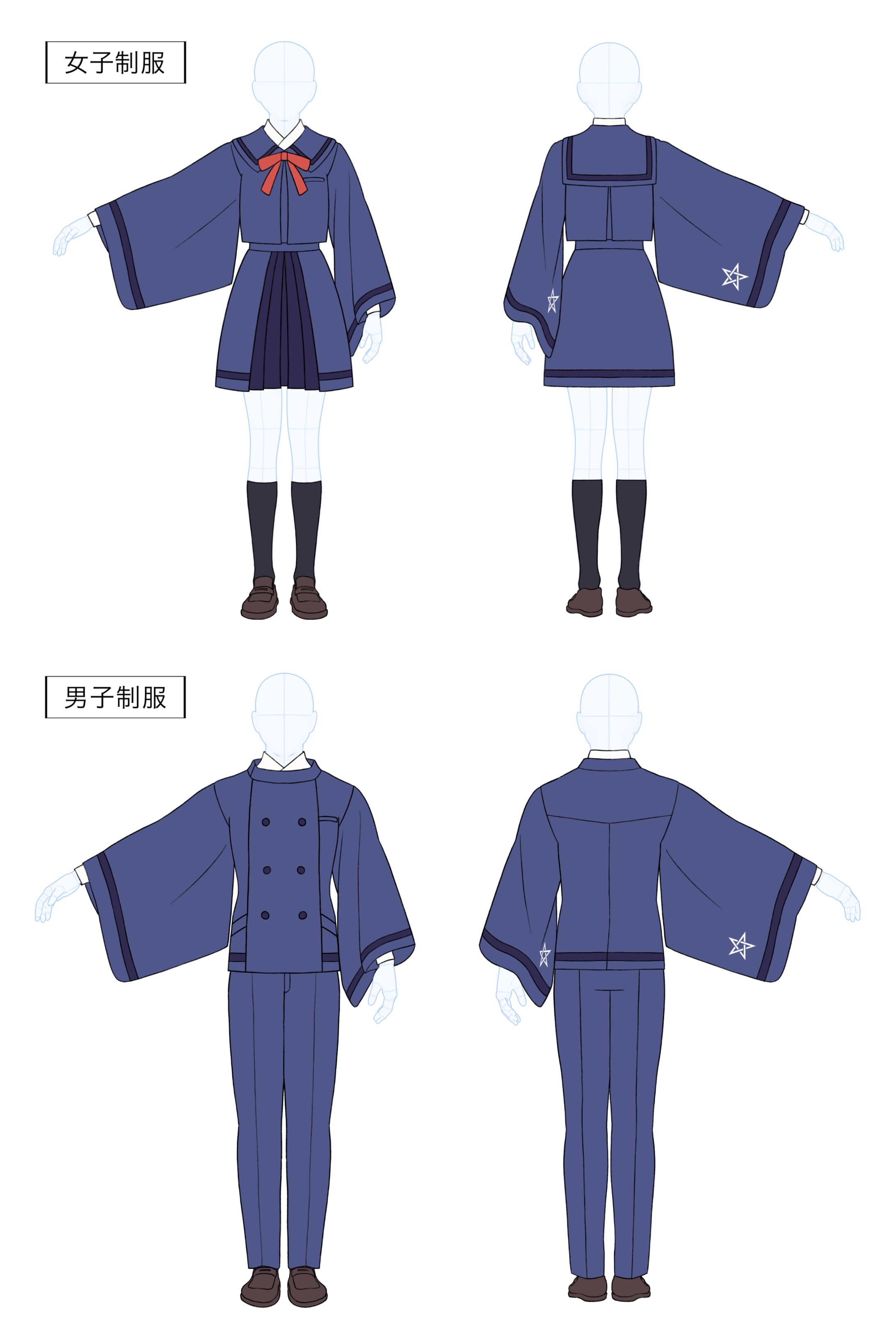 和風制服デザイン-1
