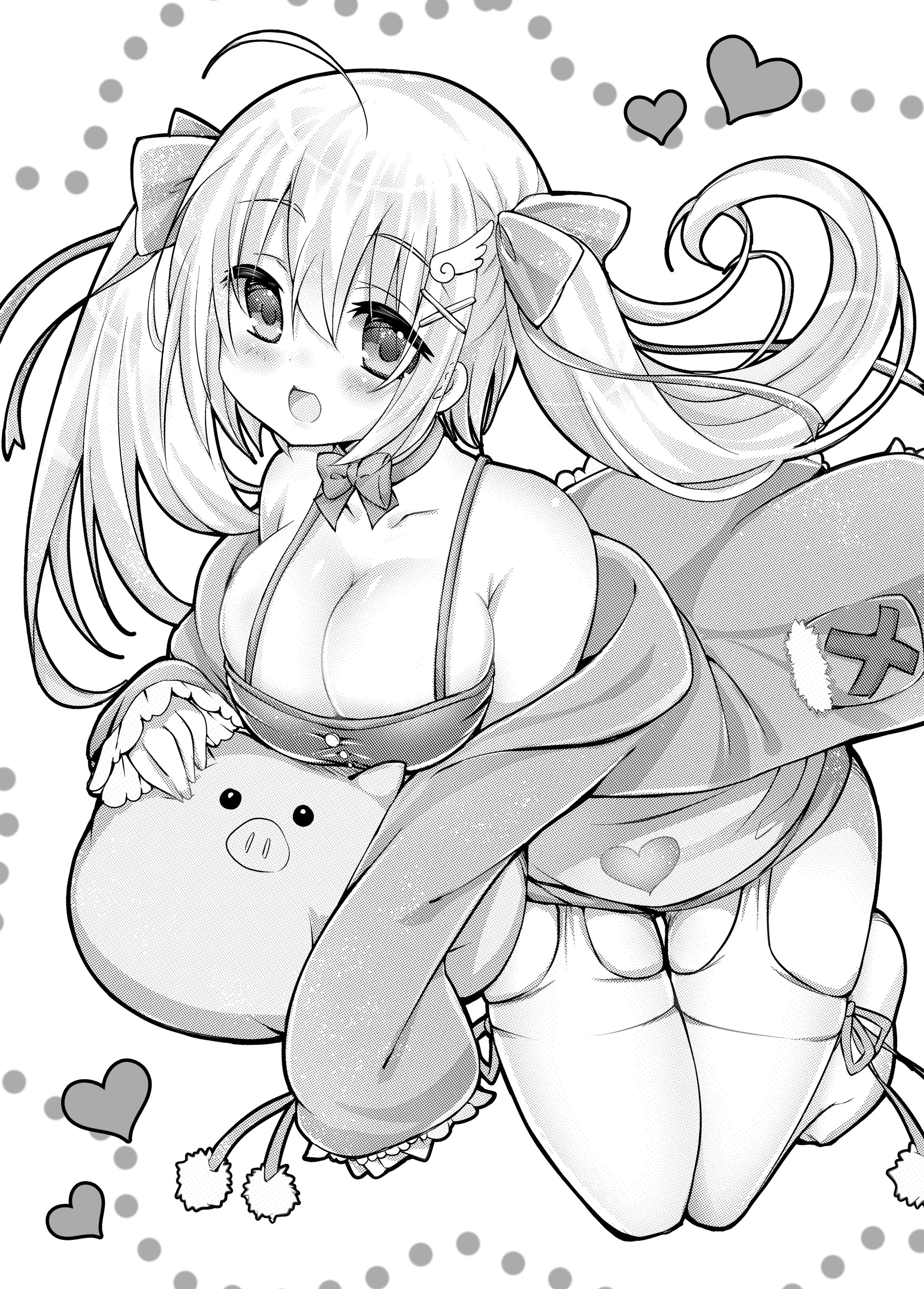 モノクロイラスト-1