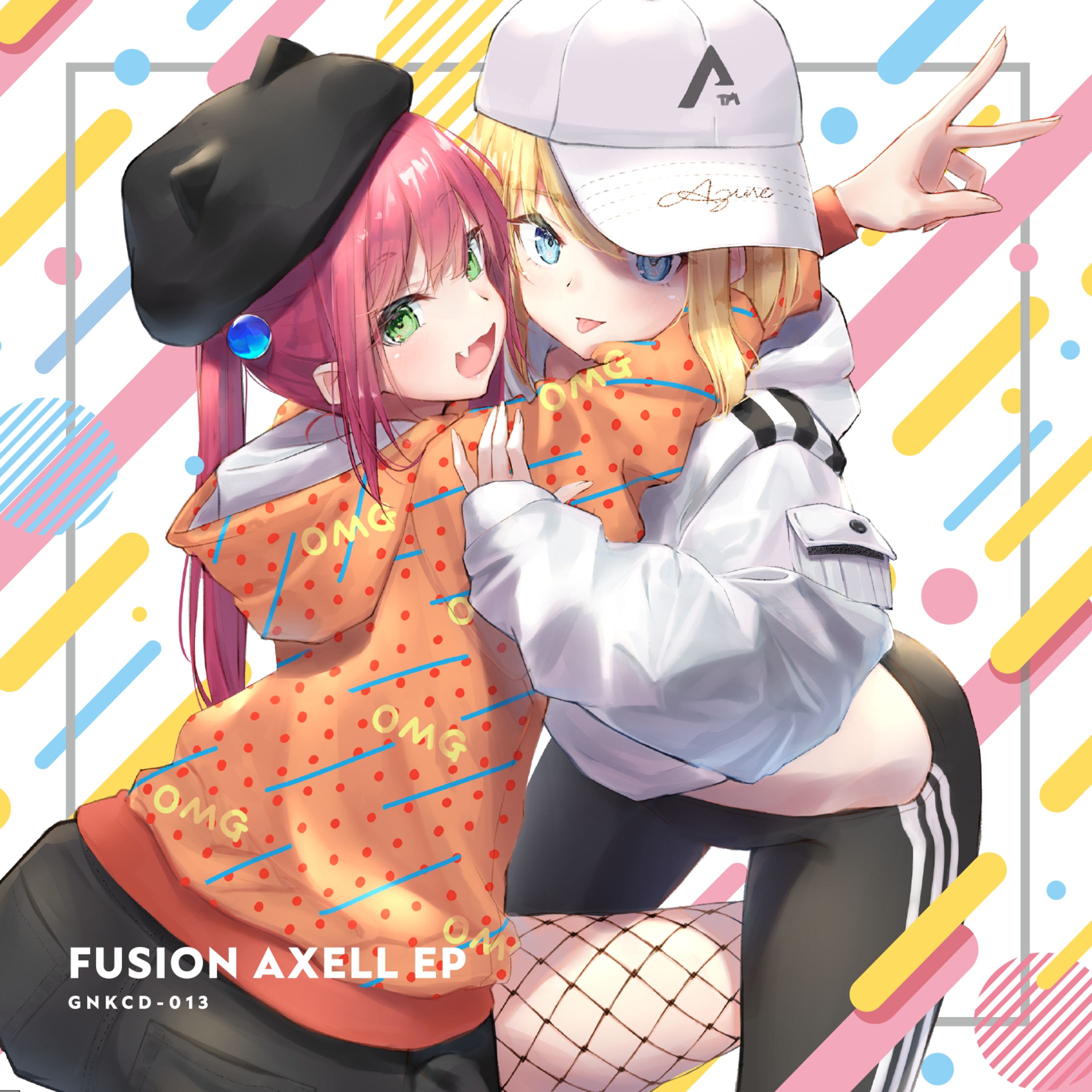 DJ Genki様『FUSION AXELL』CDジャケットイラスト-1