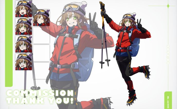 【ご依頼】TRPG立ち絵 : 2024.04