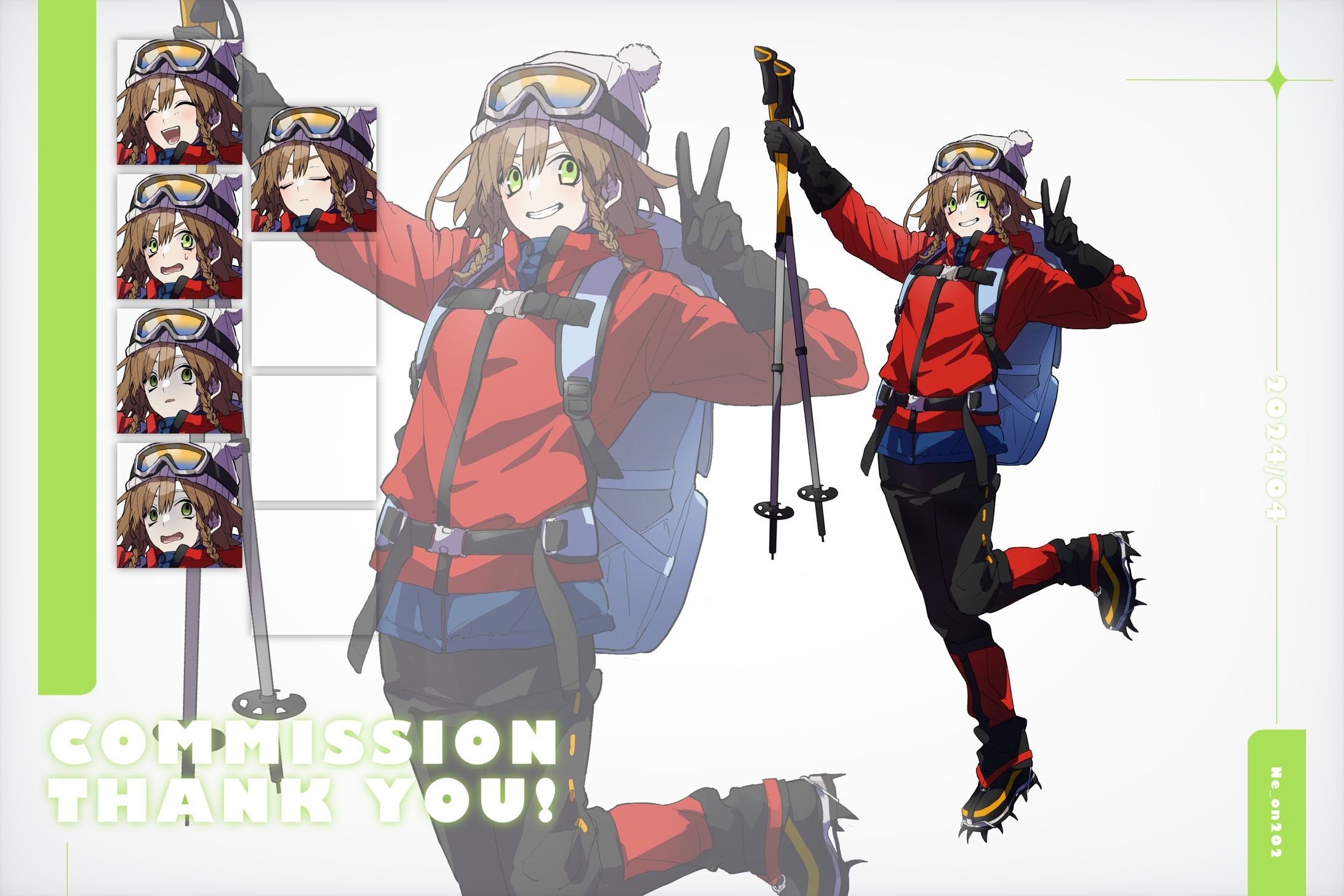 【ご依頼】TRPG立ち絵 : 2024.04-1