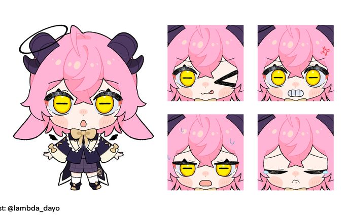 【SDイラスト】らむだ 